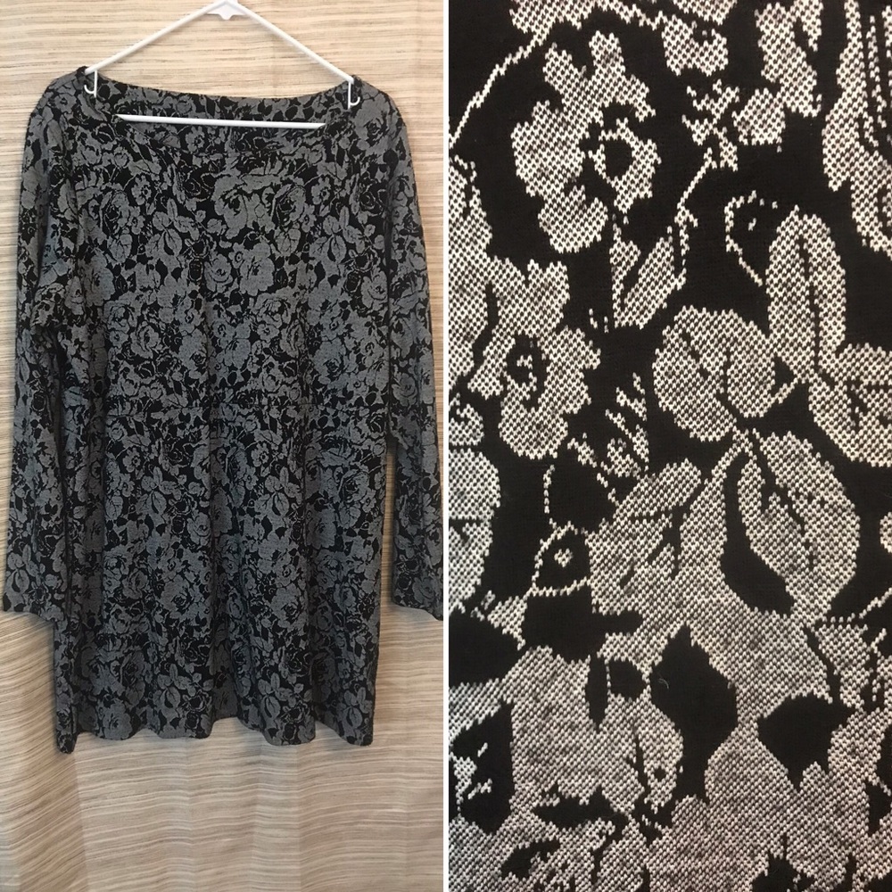 FINAL PRICE ⬇️ VINTAGE floral tunic/minidress